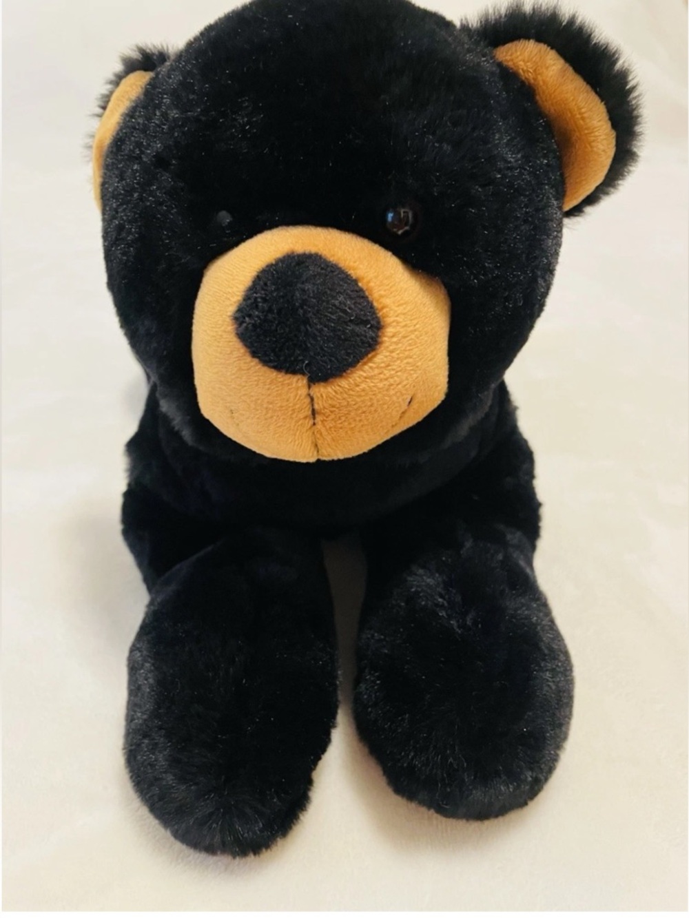Wishpets Black Bear Plush Stuffed Animal Great Smoky Mountains Embroidered 12" - Picture 2 of 9